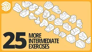 25 Drills for 3D Fitness 🏋️‍♂️ | SketchUp Livestream