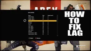 Apex Legends: How To Fix Lag In Game!!!