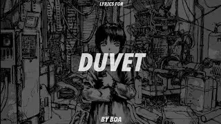 Boa - Duvet // Serial Experiments Lain OP (Lyrics)