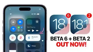 iOS 18 Beta 6 + iOS 18.1 Beta 2 - Turning Point!