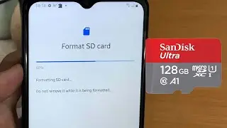 How to Format a Micro SD Card for Android & Samsung Phone/Tablet (2023) | Delete all files