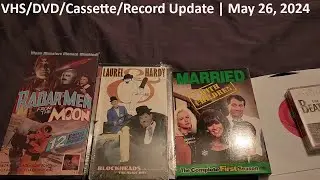 VHS/DVD/Cassette/Record Update | 5/26/2024