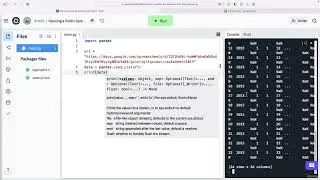 Opening a Public Google Spreadsheet with Python | Automate Everything with Python