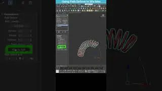 Quick and Accurate Spring Bending in 3ds Max Tutorial #shorts  #3dsmax #tips