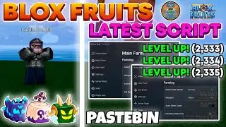 BLOX FRUITS Script Pastebin 2024 AUTO FARM | AUTO SEA EVENT | V4 | RAIN FRUIT | DF MASTERY (NO KEY)