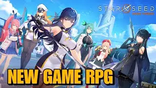 AKHIRNYA RILIS GLOBAL! GAME RPG BARU CHAR FULL WAIFU & RAMAH F2P - STARSEED ASNIA TRIGGER GAMEPLAY