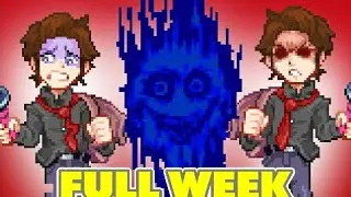 [ SONGS ] FRIDAY NIGHT FUNKIN' B3 REMIX EVIL BOYFRIEND vs CORRUPT Senpai FULL WEEK
