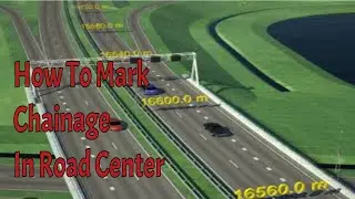 How To Add Chainage In AutoCAD |Chainage Marking