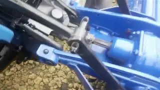 Как снять фрезу Iseki TX