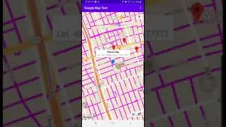 Android MVVM Google Map (demo)