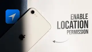 How to Enable Location Permission on iPhone (tutorial)
