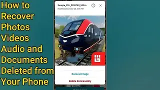КАК Восстановить Удаленные с Телефона ФОТО, ВИДЕО, АУДИО и ДОКУМЕНТЫ.