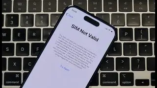 Unlock Your iPhone: Fix SIM Not Supported in Minutes! FREE 2024 WORKS FOR ESIM!