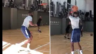 Tim Hardaway Jr DRILLS 18 3 Pointers In A ROW! Dallas Mavericks HYPE! 