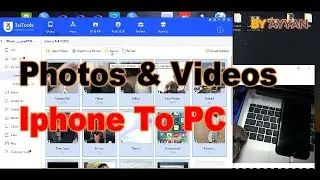 How To Transfer | Videos & Photo From Iphone 7 | & 7 Plus To PC 3Utools | Iphone Using 3Utools