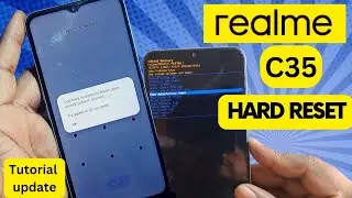 Realme C35 Hard Reset || 100% tested working Tricks For Reset Screen Lock