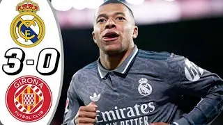 Real Madrid vs Girona 3-0 | Kylian Mbappé &Arda & Jude Bellingham Shine | La Liga 2024 Highlights