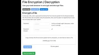 online file encryption/decryption service