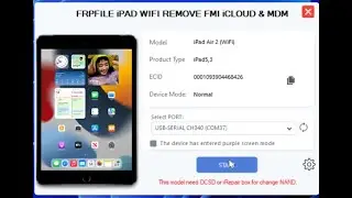 FMl OFF & M.D.M Rem0ve for iPad WIFI