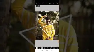 picsart glowing triangle editing !!By PicsArt  || Urban editz