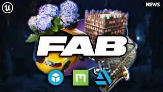 Unreal Engine 5: FAB Announcements (Marketplace 2.0)