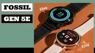 Fossil Gen 5E Smartwatch Google WearOS Android & iOS Qualcomm Snapdragon Wear 3100 at $249