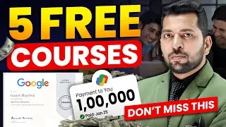 5 In-Demand Skills with Free Courses, FREE Certifications | Earn 1 Lakh/Month | Free Skills Course