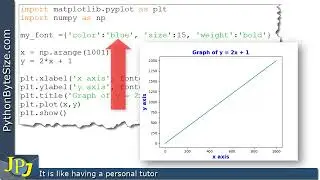 Creating your own font style for a Python pyplot graph