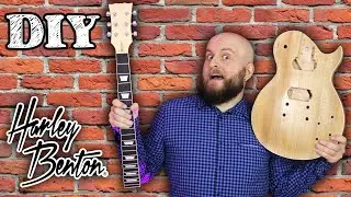 Build A Guitar Yourself? Harley Benton DIY Guitar Kit Review and Demonstration