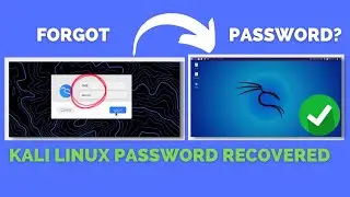 How to Recover Lost or Forgotten Kali Linux Passwords? Kali linux 2022