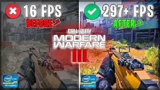 BEST PC SETTINGS for MODERN WARFARE III - BOOST FPS & LATENCY!