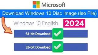 How to Download Windows 10 ISO Files in 2024 || Get Windows 10 from Official Microsoft Homepage💥