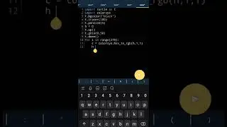Python turtle graphic design😜😜🥰🥰 || python coding status 😍😜 