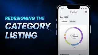 Redesigning the CATEGORY LISTING Screen of the Fold Money App