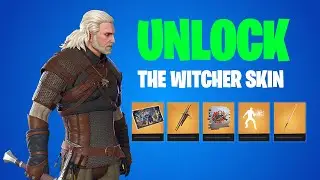 How To UNLOCK Gerald Of Rivia Skin The Witcher Skin in Fortnite Battle Royale