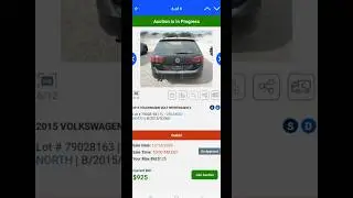 Аукцион машин США. Как я выиграл VW Golf онлайн