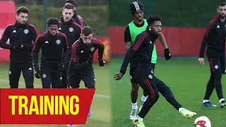 Training | United prepare for Aston Villa tie | Manchester United v Aston Villa | FA Cup