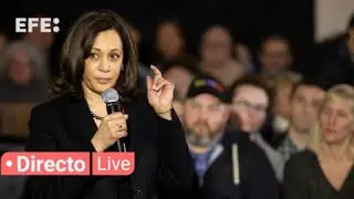 🔴📡 Mitín Kamala Harris en Carolina del Norte, Greensboro