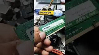 Damage Ram Taking Properly Display  | Ram Pins Damage it's Working