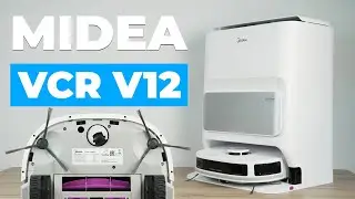 MIDEA VCR V12: ТОП ЗА СВОИ ДЕНЬГИ?! Мойка вдоль стен, стирка, сушка, самоочистка!🔥 ОБЗОР и ТЕСТ✅