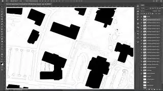 Creating Building Shadows in Photoshop Renderings