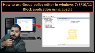 Windows Group Policy Management: Blocking Applications for Users in windows-7/8/10/11 #grouppolicy