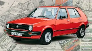 Volkswagen Golf II • СОРОК ЛЕТ тому НАЗАД • ИСТОРИЯ автомобиля 1980-х