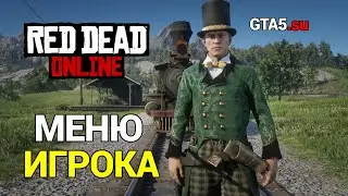 Меню игрока в Red Dead Online и Red Dead Redemption 2