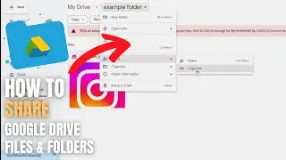 How do I share files and folders in Google Drive?