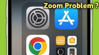 How to fix zoom screen problem in iPhone | iPhone mein zoom screen ki samasya ko kaise thik karein