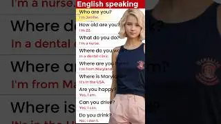 ✅How to speak English fluently? Daily use English question answer practice #englishquestioansanswers