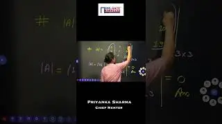 Determinant Short Trick - Linear Algebra - Engineering Mathematics for GATE ESE PSU I Priyanka Maam