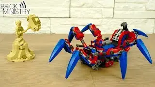 🕷Тарантайка паука VS Песочница ● LEGO Spider Man 76114 [Обзор]