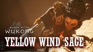 Black Myth Wukong - Yellow Wind Sage Boss Fight (2K 60FPS)